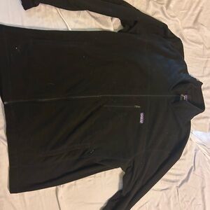 Patagonia Men's Black Zip-Up Sweater
